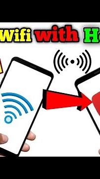 How to Share Your Wifi with Hotspot to other phones