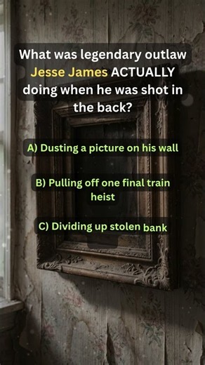 How Jesse James ACTUALLY died 🤠🔫 #ushistory #historymyths