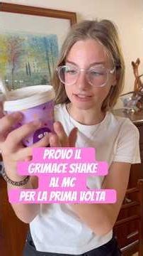 Trying the Grimace Shake at McDonald's for the first time #lasofi #shorts