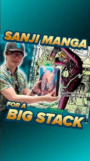 GEM Sanji Manga Brings in a MASSIVE Haul #shorts #onepiecetcg #onepiece