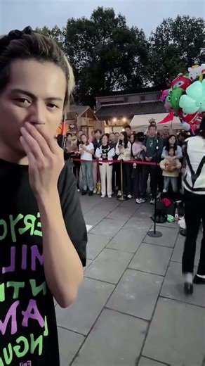 【Side view】Amazing！Michael Jackson Show！I'm an auxiliary actor! Funny supporting role! 63