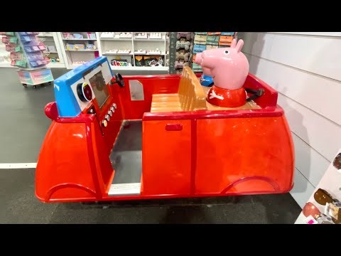 Northern Leisure Peppa Pig Video Option Coin Operated Kiddie Ride
