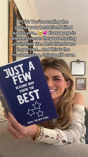 When your best friend fills out a whole journal just for YOU… 🥹💖 Every page had me laughing, crying, and realizing how important best friends really are. Hands down the most amazing & unique gift ever ✨ #bestfriendgift #friendshipgoals #BFFlove #thoughtfulgifts #bestievibes