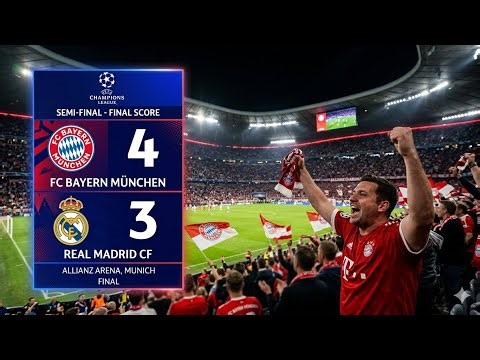 Bayern Munich vs Real Madrid 4-3 - All Goals & Extended Highlights 