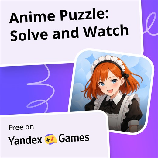 Anime Puzzle: Solve and Watch - play online for free on Yandex Games
