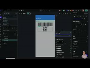 FlutterFlowでアプリ開発 104：バーコード・QRコードの生成