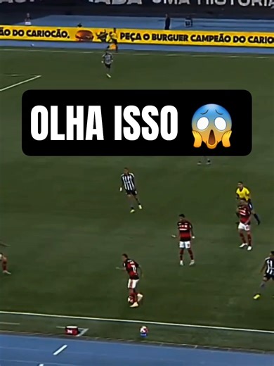 O FLAMENGO DEITOU E ROLOU CONTRA O BOTAFOGO 👀🔥🔴⚫️ #shorts #flamengo