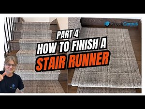 Secret Pro Tip | Finishing Off Your Stair Runner Part 4