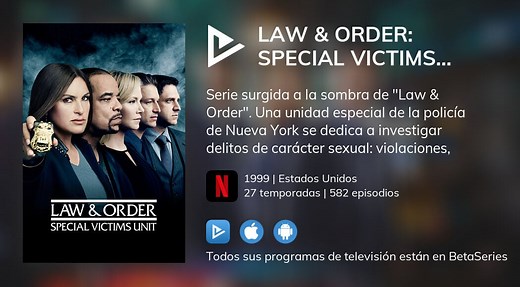 Ver Law & Order: Special Victims Unit en streaming