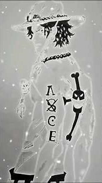 "Ace One Piece Drawing 🔥 #OnePiece"