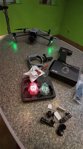 LED Strobes on my DJI Air 3S: Stop bird attacks and crashes! 🦅🚨