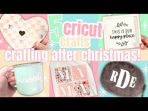 Cozy Craft With Me After Christmas | Using What I Already Have