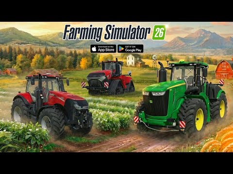 GOOD NEWS For John and Case IH Fans in Farming Simulator 26 Mobile!