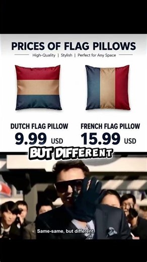 Paying $6 extra for a 90-degree rotation 💀#TheInterview #JamesFranco #FunnyMemes #MarketingLogic