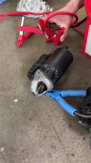 Checking the Starter Motor #BMW #Mechanic #diy #repair | Marius RBE