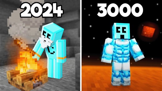 Explore the Futuristic Epic World of Minecraft Year 3000