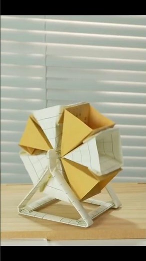 DIY Ferris Wheel Made of Paper | Origami Engineering #ferriswheel #papercraft #diy