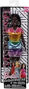 Barbie Fashionistas Doll 90, Rainbow Bright
