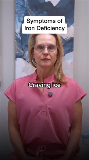 Evolve Medspa on Instagram: "Look Out for These Iron Deficiency Symptoms 👀 #wellness #health #healthyliving #irondeficient"