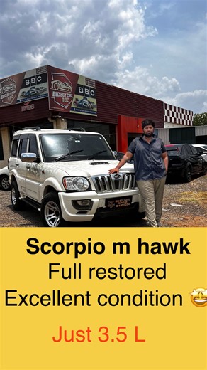 Big Boy Cars | Scorpio Mhawk 🤗 best car fully Restored 🥰 just 3.5L 🎉 #scorpio #car #forsale #best #guntur #best #telugu #genuine | Instagram