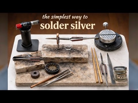 The Only Video You Need To Watch If You Want To Solder Silver