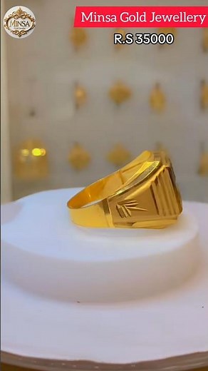 Men's Gold Ring Design with price 2026 💍 | Luxury Gents Gold Ring | Latest Gold Jewelry#viralvideo