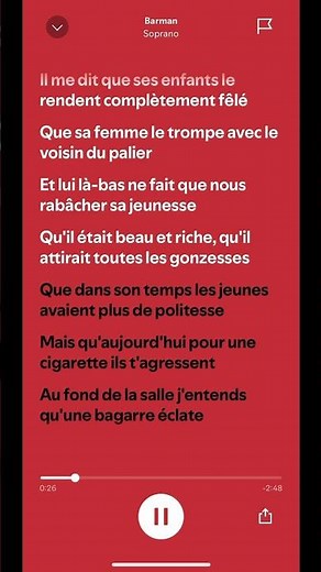 Barman - Soprano | Spotify Lyrics