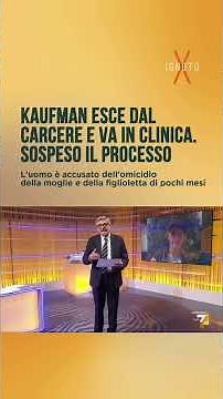 Unknown X Exclusive: Kaufman released from prison and admitted to a clinic. Trial suspended.
