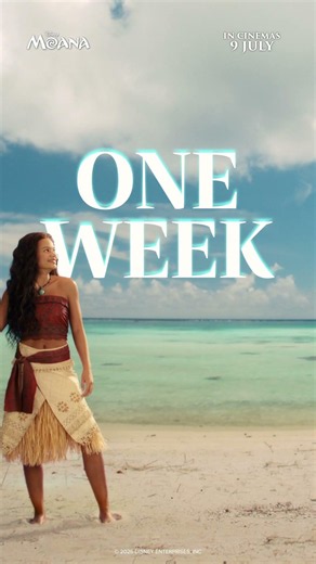 Disney's Moana | One Week | In Cinemas 9 July