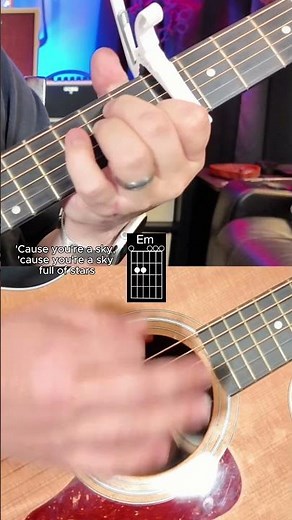 Sky Full of Stars - EASY GUITAR TUTORIAL
