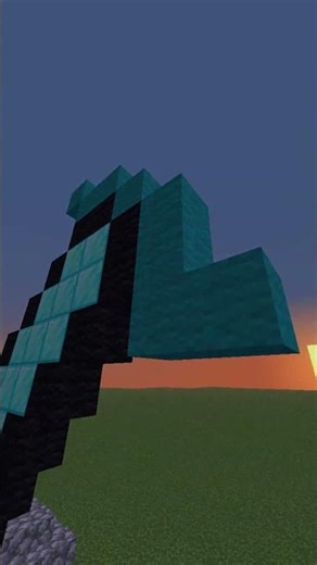 Cool Sword Build in Minecraft ⚔️