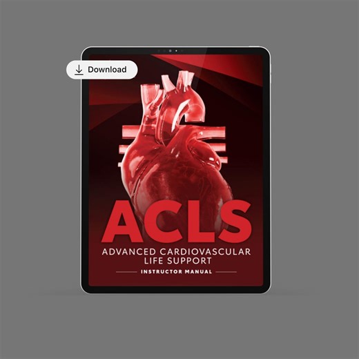 2025 AHA ACLS Provider Manual Latest - Etsy