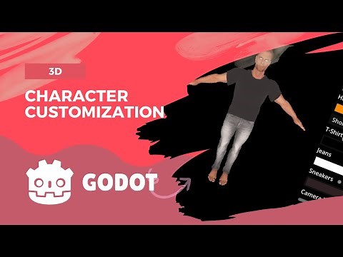 3d character customization system | godot 4 tutorial