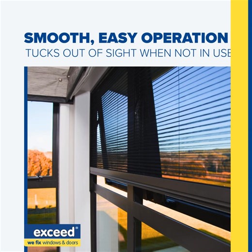 3.4K views · 20 shares | High-quality retractable fly screens custom-made for your windows & doors. Smooth, discreet, and built to last. Beat the Summer Rush — Book Now! www.exceed.co.nz/solutions/retractable-insect-fly-screens | Exceed - we fix windows & doors | Facebook