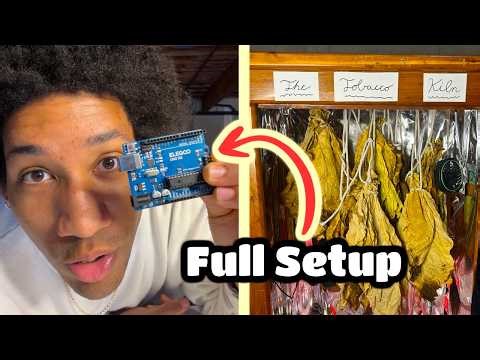Full Arduino Wiring and Code For Tobacco Kiln