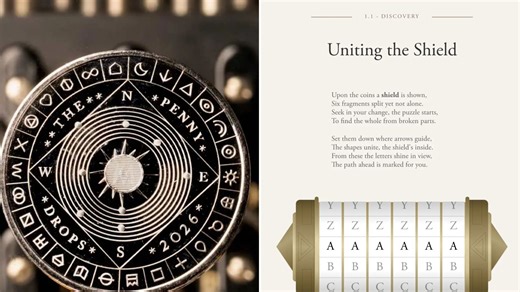 Code breakers can win GOLD BAR worth £29,000 by solving tough puzzles & riddles