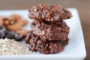 Healthier Chocolate No-Bake Cookies