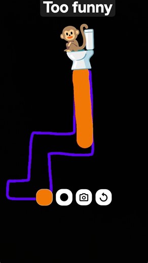 Monkey pooping in a toilet!?