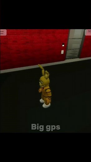 I got springlocked... #fnaf #springtrap #springbonnie #brookhaven #roblox