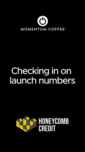 Good Monday vibes! 💛🖤☕ The numbers are in and our community is really showing up. Momentum Coffee x Honeycomb Credit is officially moving, and we couldn’t be more grateful for the support so far. There’s still time to be part of our growth — and for Cyber Monday, there are zero investment fees. Momentum. Powered by you. If you believe in local, this is your moment. Invest now here: https://invest.honeycombcredit.com/campaigns/Momentum-Coffee #InvestLocal #CommunityInvesting #MomentumCoffee | M
