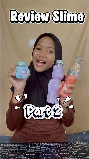 (PART 2) REVIEW OF THE SLIME I BOUGHT IN THE STORE 😃 #review #slime