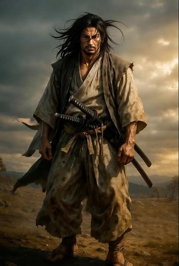 Ultra Realistic Miyamoto Musashi | Vagabond in 4K Reimagined #manga #viral #ai