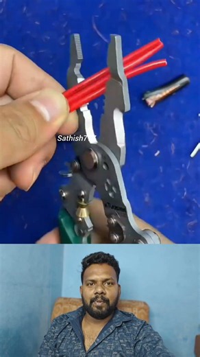 7 in 1Electric Cable Stripping Cutting Cable Stripper and Crimping Wire Cutter