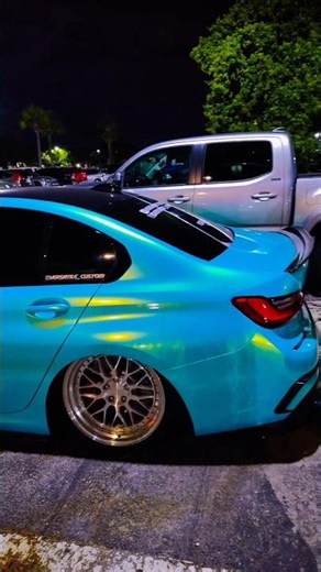 Bagged M340i ‪@BMW‬ at MIA Fron to Back View (Left Side) #sportscar #bmw #mpower #airport #cars