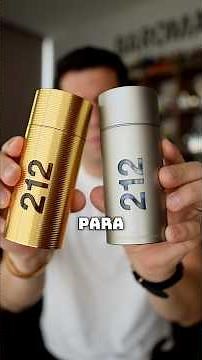 NEW! 212 Men Parfum - Carolina Herrera #baroma21 #perfume