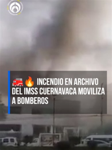 🚒🔥 ¡Alerta en el IMSS! Incendio en área de archivo de una unidad en Cuernavaca movilizó a bomberos y cuerpos de emergencia.