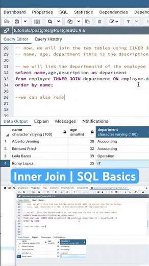 How to use INNER JOIN? | SQL basics