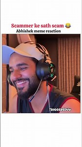 abhishek reaction 😂☠️#trending #fukrainsaan #ytshorts #shortsfeed #shorts