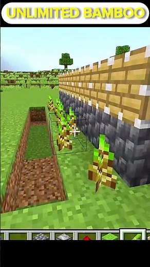Minecraft "UNLIMITED BAMBOO" FARM
