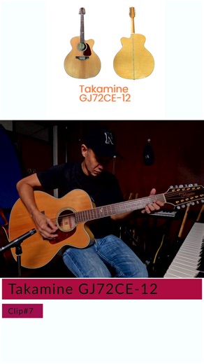 Takamine GJ72CE-12: The Ultimate 12 String Guitar